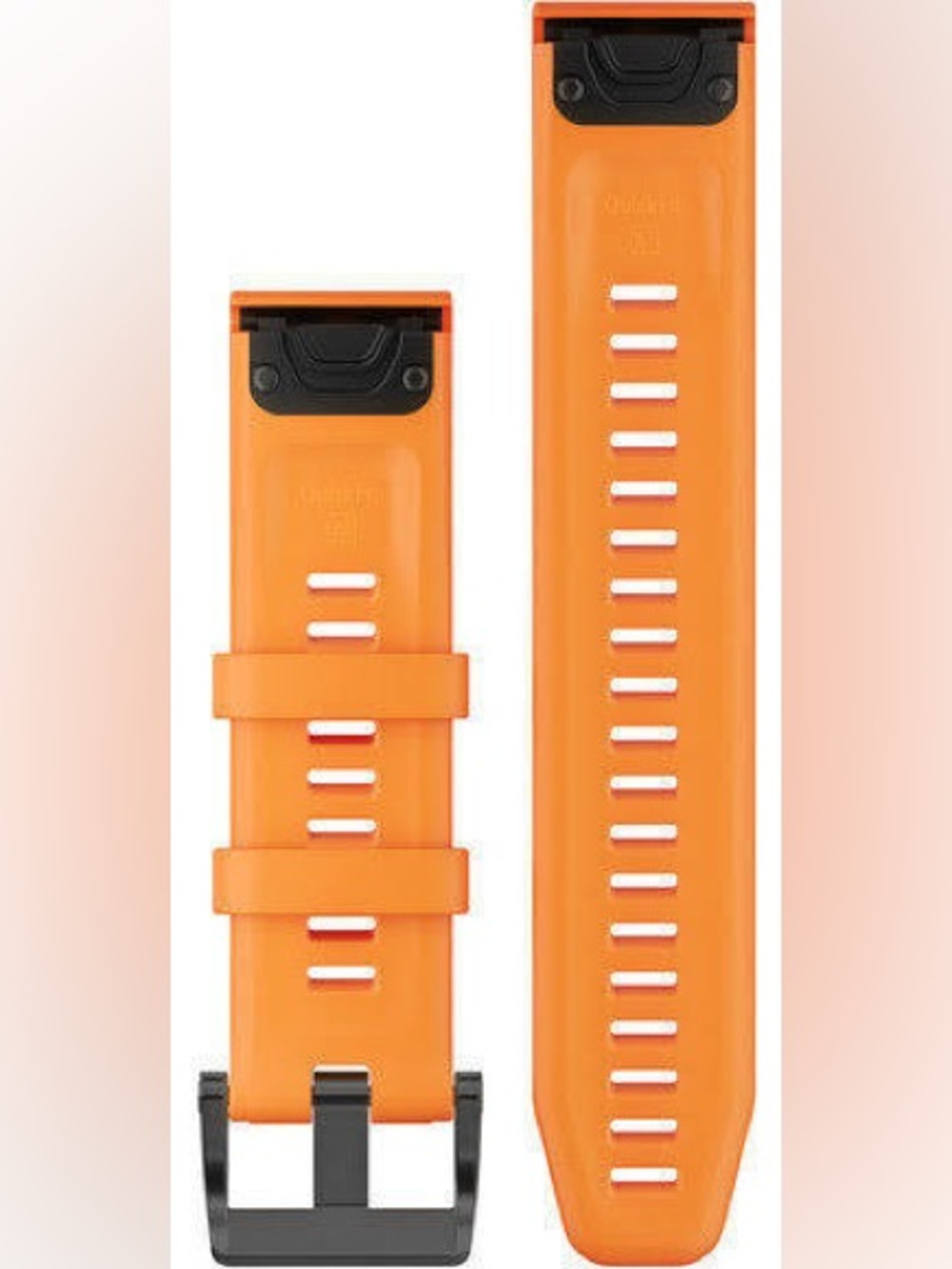 Garmin QuickFit Silicone Watch Bands-Orange
